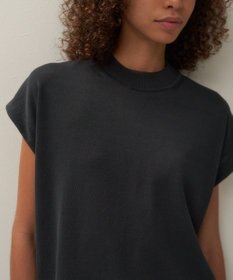 ATON WASHI KNIT | モックネックベスト