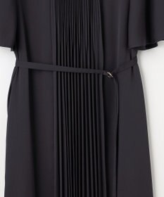 自由区 【洗える・XSサイズあり】フロントプリーツ ドレス