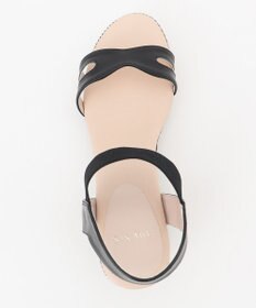 ANY SIS 【美人百花7月号掲載】クラッシィウエッジゴム サンダル