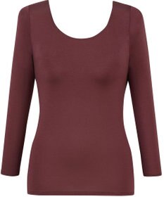 Wing カップ付きインナー あったか素材 ブラトップ ラク きれいなバストシルエット 【シンクロブラトップ 保温タイプ】 8分袖 長袖 秋 冬 ET1863 ウイング／ワコール