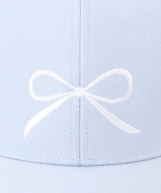 ANY KIDS 【日よけ付き】2WAYリボン刺繍キャップ