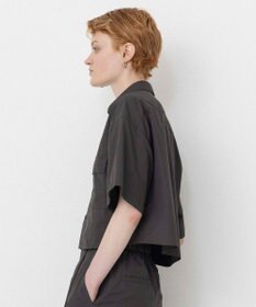 NAVE 【ReNAVE・洗える/撥水加工/接触冷感/UVケア/セットアップ】ナイロンタスラン シャツ