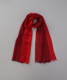 AURORA 【 LANVIN COLLECTION（ランバン コレクション） 】ウール面割ストール