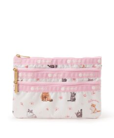 LeSportsac 3ZIP COSMETIC/サクラキャッツACC