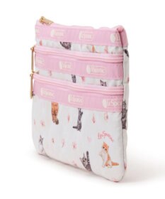 LeSportsac 3ZIP COSMETIC/サクラキャッツACC