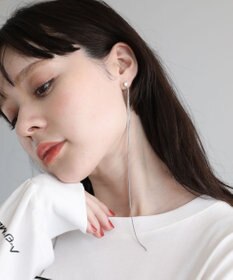 Green Parks ・ＨＡＬＦ　ＴＩＭＥ　２ｗａｙロングチェーンピアス