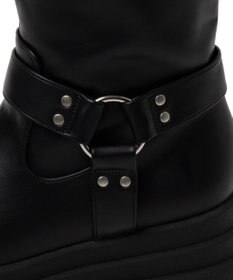 WEGO 厚底エンジニアロングブーツ