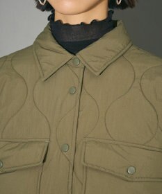 Green Parks キルティングシャツブルゾン