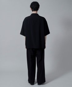 WEGO 【速乾/シワになりにくい】ドライポリオープンカラーシャツ(S)