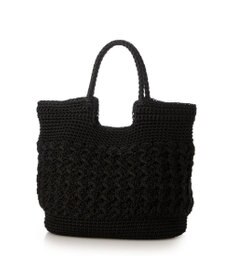UNBILLION カシュカシュ cachecache / 柄編みベーシックトート カゴバッグ