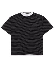 WEGO マイクロボーダーワッフルフェイクT