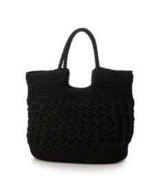 UNBILLION カシュカシュ cachecache / 柄編みベーシックトート カゴバッグ