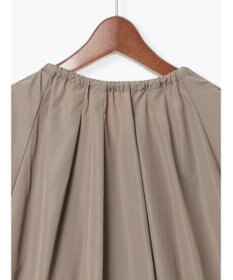 Te chichi ノーカラーギャザージップブルゾン