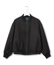 ICB 【先行予約】マットサテン ノーカラーブルゾン