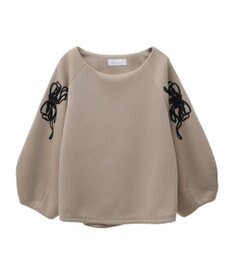 Green Parks ■ＥＳＣＡＲ　リボンコード刺繍プルオーバー