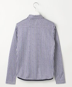 23区GOLF 【WOMEN】ロゴレイヤーストライプシャツ