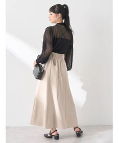 earth music&ecology マジョリカプリーツシアープルオーバー