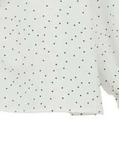 earth music&ecology ラッフルカラーブラウス