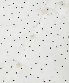 earth music&ecology ラッフルカラーブラウス