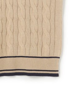 J.PRESS YORK STREET 【WOMEN】チルデンチュニック Vネックニット