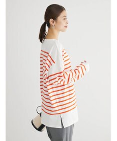 Green Parks パネルボーダーチュニック