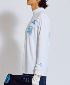 PW CIRCULUS 【吸水速乾 / UV遮蔽率99.5% UVカット / ストレッチ】【MEN】DELFT ロングスリーブモックT ゴルフ