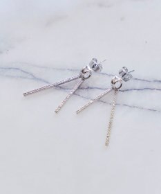 Tiaclasse 【金属アレルギー対応】シャイニーフリルピアス