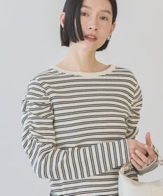 AMERICAN HOLIC ショルダーギャザーワッフルプルオーバー