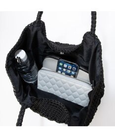 UNBILLION カシュカシュ cachecache / 柄編みベーシックトート カゴバッグ