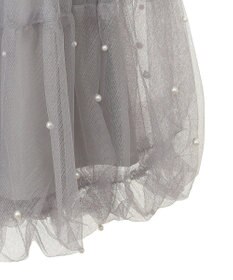 earth music&ecology チュールパールスカート