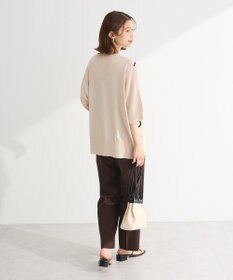 Green Parks 刺繍コードＶネックカーディガン