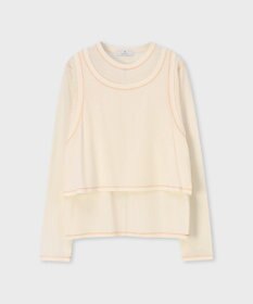 Paul Smith レイヤード シアー カットソー