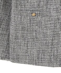 YECCA VECCA 金釦ツイードジャケット