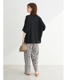 Green Parks よくばり　半袖カットドルマンカーディガン