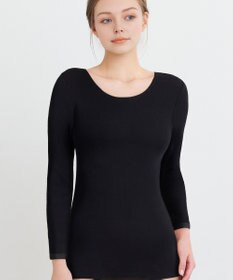 WACOAL 【極暖】 あったかインナー 8分袖 綿100％(身生地) 肌側起毛 しっかりあたたかい 長袖 レディース CLD395 /ワコール