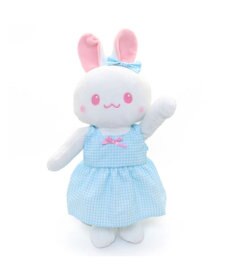 Mother garden マザーガーデン うさみみドール 着せ替えぬいぐるみ Mサイズマスコット 《ギンガムチェックお洋服柄》