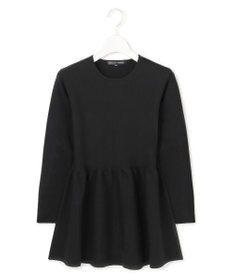 23区 S 【Sサイズ限定】ヴィスコースストレッチ ペプラムデザイン ニット