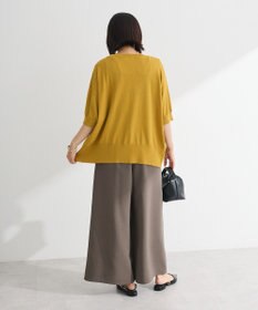 Green Parks 刺繍コードＶネックカーディガン