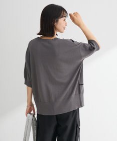 Green Parks 刺繍コードＶネックカーディガン