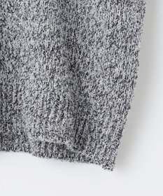 自由区 L 【洗える】ラメブークレ ニット