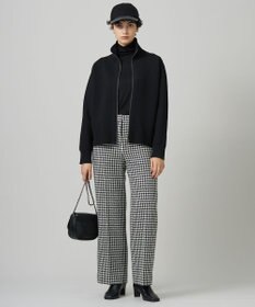 ICB 【洗える】シンセティックダブルフェイス ニットトラックジャケット