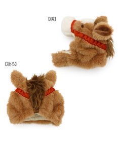 PET PARADISE ペットパラダイス 干支 午 帽子 《ブラウン》 小型犬