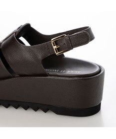 MODE ET JACOMO <MODE ET JACOMO>厚底グルカデザインウエッジサンダル