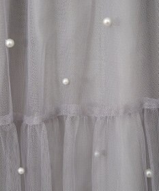 earth music&ecology チュールパールスカート