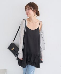 earth music&ecology シアーリブカーディガン