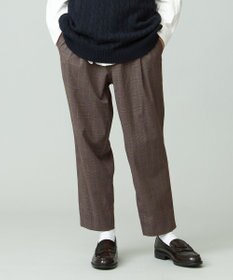 J.PRESS YORK STREET 【UNISEX】チェックテーパードパンツ