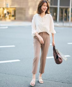 ANY SIS シアーコンビテレコ タンクトップ