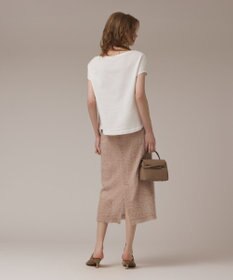 GRACE CONTINENTAL ハートプリント裏毛トップ