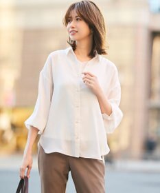 ANY SIS シアーコンビテレコ タンクトップ