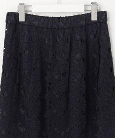 自由区 【セットアップ対応・洗える・XSサイズあり】レースコンビ スカート